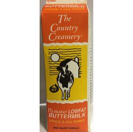 The Country Creamery Cultured Lowfat Buttermilk