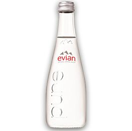 Evian - Spring Water - 330 ml (20 Glass Bottles)