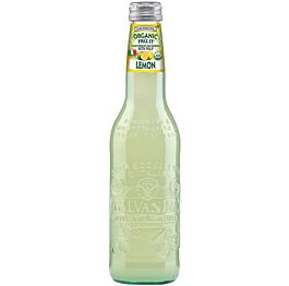 Galvanina - Organic Italian Soda Lemon - 12.8 oz (12 Glass Bottles)