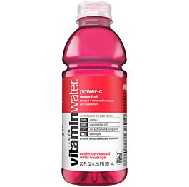 Vitamin Water - Power C - Dragonfruit - 20 oz (12 Plastic Bottles)