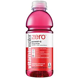 Vitamin Water - Zero Power C - Dragonfruit - 20 oz (12 Plastic Bottles)