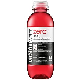 Vitamin Water - Zero XXX - Acai Blueberry Pomegranate - 20 oz (12 Plastic Bottles)
