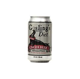Goslings - Diet Ginger Beer - 12 oz (9 Cans)