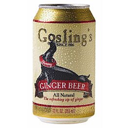 Goslings - Ginger Beer - 12 oz (24 Cans)