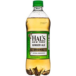Hal's NY - Ginger Ale - 20 oz (24 Plastic Bottles)