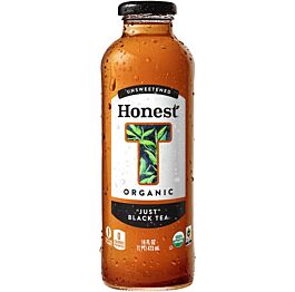 Honest - "Just" Black Tea - 16 oz (12 Glass Bottles)