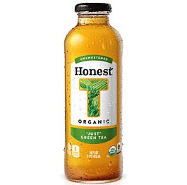 Honest - "Just" Green Tea - 16 oz (12 Glass Bottles)