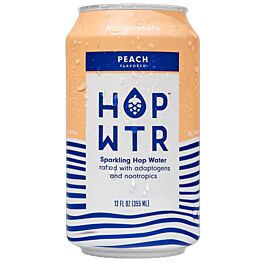 HOP WTR - Peach - 12 oz (24 Cans)