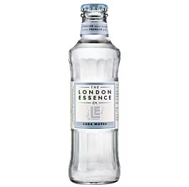 London Essence - Soda Water - 200 ml (12 Glass Bottles)