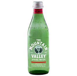 Mountain Valley - Spring Water - 11.3 oz (24 Glass Bottles)