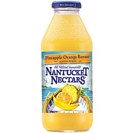 Nantucket Nectars - Pineapple Orange Banana - 15.9 oz (12 Plastic Bottles)