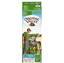 Organic Valley Fat Free Milk (Skim)