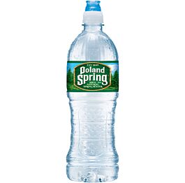 Poland Spring - Spring Water (Easy Open Stay Back Cap) - 700 ml (24 Plastic Bottles)