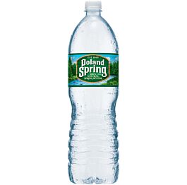 Poland Spring - Spring Water - 1.5 L (12 Plastic Bottles)