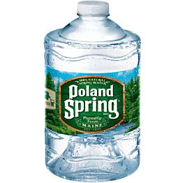 Poland Spring - Spring Water - 3 L (6 Plastic Bottles)