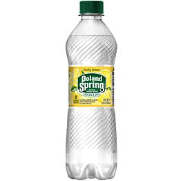 Poland Spring - Sparkling Lemon - 16.9 oz (24 Plastic Bottles)