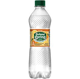 Poland Spring - Sparkling Orange - 16.9 oz (24 Plastic Bottles)