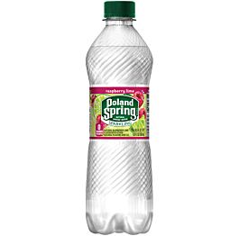 Poland Spring - Sparkling Raspberry Lime - 16.9 oz (24 Plastic Bottles)