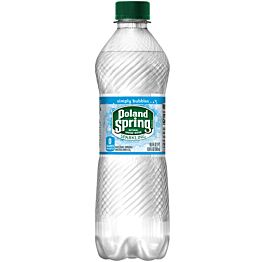 Poland Spring - Sparkling Water - 16.9 oz (24 Plastic Bottles)