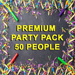 Premium Party Pack - 50 People (69 oz Per Person) - 12 oz (288 Glass Bottles - 12 Cases)