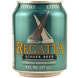 Regatta - Craft Ginger Beer - 8 oz (12 Cans)
