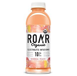 Roar - Georgia Peach - 18 oz (9 Plastic Bottles)