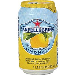 San Pellegrino - Sparkling Lemon - Limonata - 11.15 oz (9 Cans)