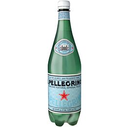 San Pellegrino - Sparkling Water - 1 L (12 Plastic Bottles)