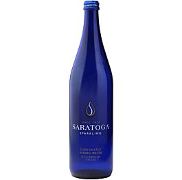 Saratoga - Sparkling Water - 28 oz (6 Glass Bottles)
