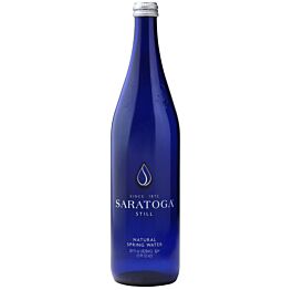 Saratoga - Spring Water - 28 oz (6 Glass Bottles)