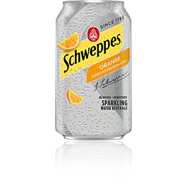 Schweppes - Sparkling Orange - 12 oz (24 Cans)
