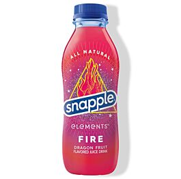 Snapple - Elements - FIRE - Dragonfruit - 16 oz (24 Plastic Bottles)