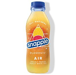 Snapple - Elements - AIR - Prickly Pear and Peach White Tea - 16 oz (24 Plastic Bottles)