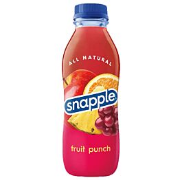 Snapple - Fruit Punch - 16 oz (12 Plastic Bottles)