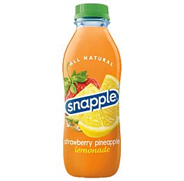 Snapple - Strawberry Pineapple Lemonade - 16 oz (9 Plastic Bottles)
