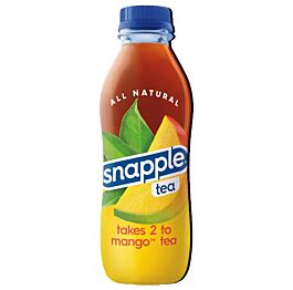 Snapple - Takes 2 to Mango Tea - 16 oz (24 Plastic Bottles)