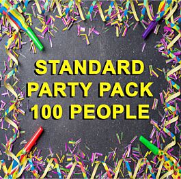 Standard Party Pack - 100 People (61 oz Per Person) - 8 oz - 12 oz (576 Units - 24 Cases)