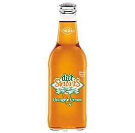 Stewart's - Diet Orange 'N Cream - 12 oz (24 Glass Bottles)