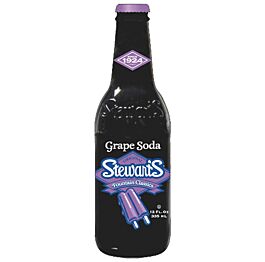 Stewart's - Grape - 12 oz (12 Glass Bottles)