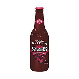 Stewart's - Black Cherry - 12 oz (12 Glass Bottles)