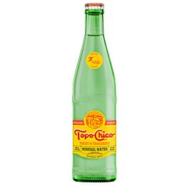Topo Chico - Twist of Tangerine - 355 ml (24 Glass Bottles)