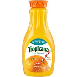 Tropicana - Low Acid Orange Juice - 59 oz (1 Plastic Bottle)