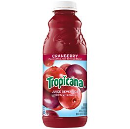 Tropicana - Cranberry Juice Drink - 32 oz (1 Plastic Bottle)