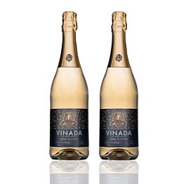 Vinada - Crispy Chardonnay (Zero Alcohol) - 750 ml (2 Glass Bottles)