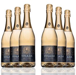 Vinada - Crispy Chardonnay (Zero Alcohol) - 750 ml (6 Glass Bottles)