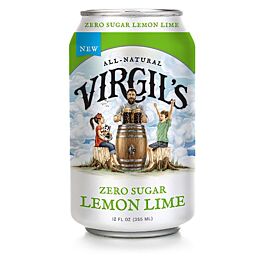 Virgil's - Zero Sugar - Lemon Lime - 12 oz (9 Cans)