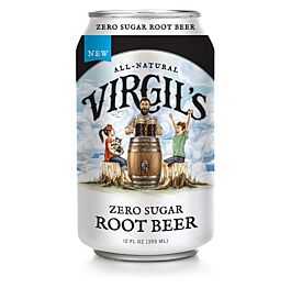 Virgil's - Zero Sugar - Root Beer - 12 oz (9 Cans)