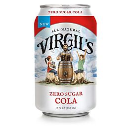 Virgil's - Zero Sugar - Cola - 12 oz (9 Cans)