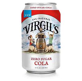 Virgil's - Zero Sugar - Cola - 12 oz (24 Cans)