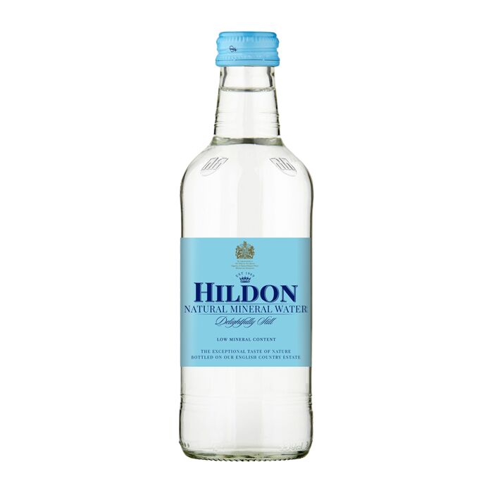 Hildon Natural Mineral Water - Still - 11oz - 24 Glass Bottles